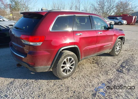 2016 Jeep Grand Cherokee Limited из США, поврежденный, VIN 1C4RJFBGXGC305306